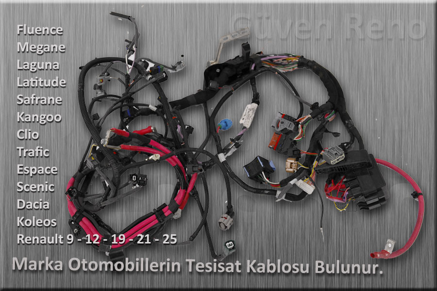 RENAULT R 12 ÇIKMA YEDEK PARÇA TESİSAT_81B
